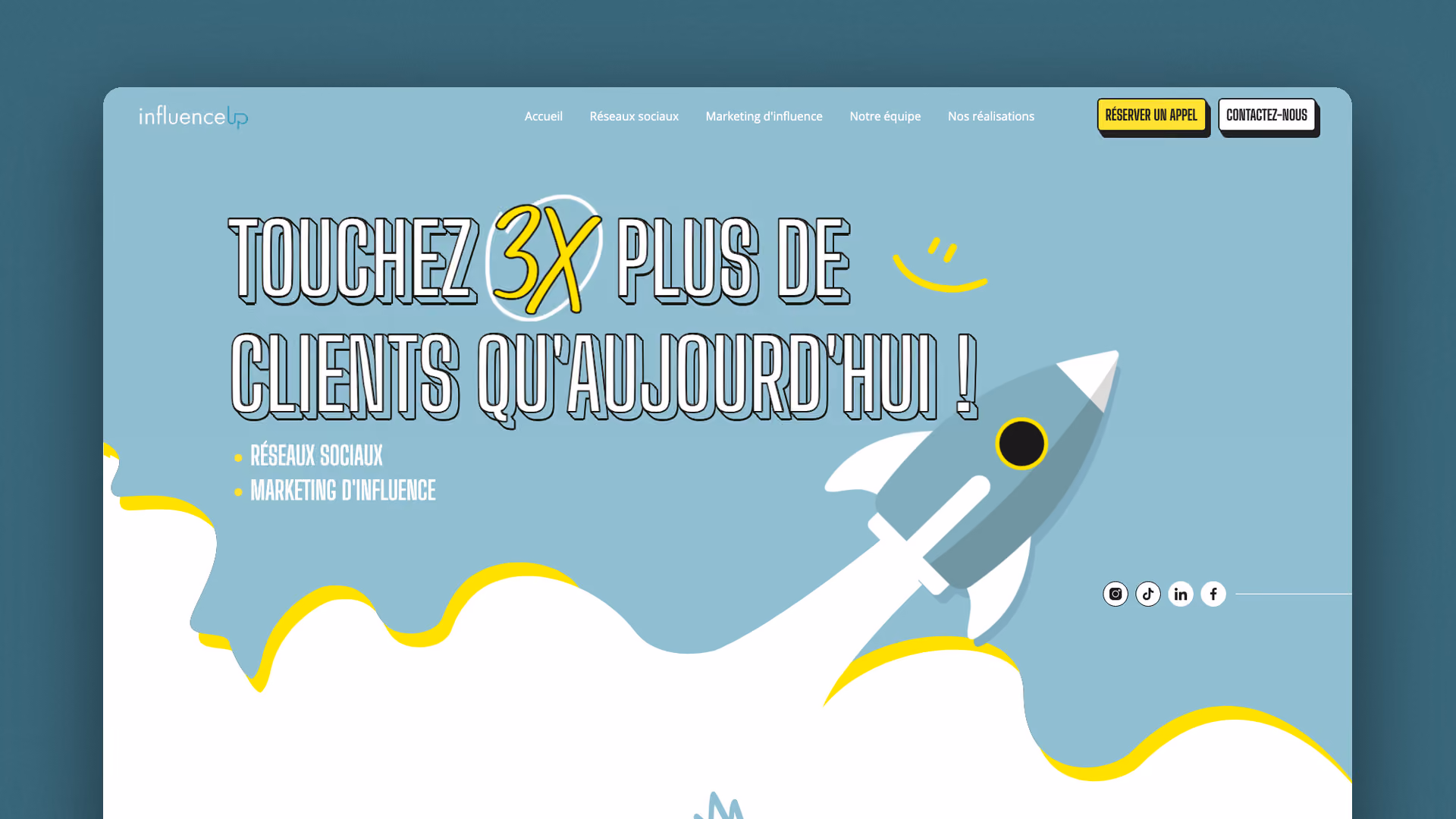 influenceUp, pleine 1