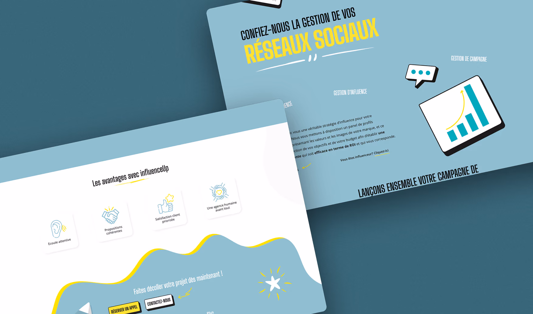 influenceUp, construit 4