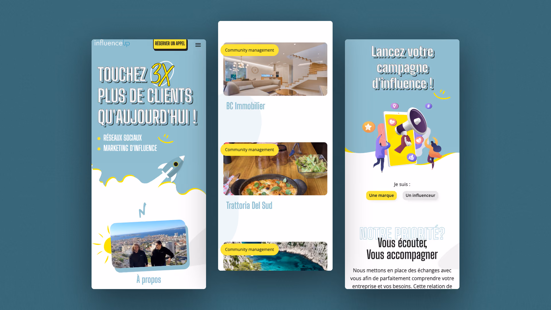 influenceUp, pleine 2