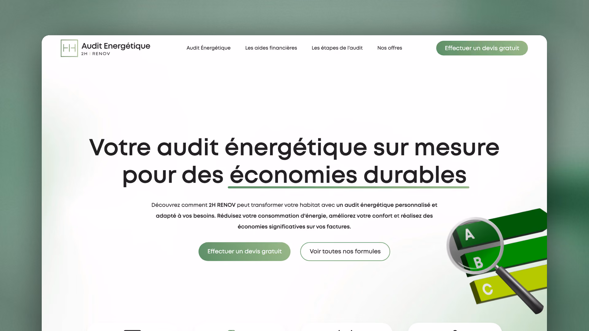 2H Audit Énergétique, pleine 1