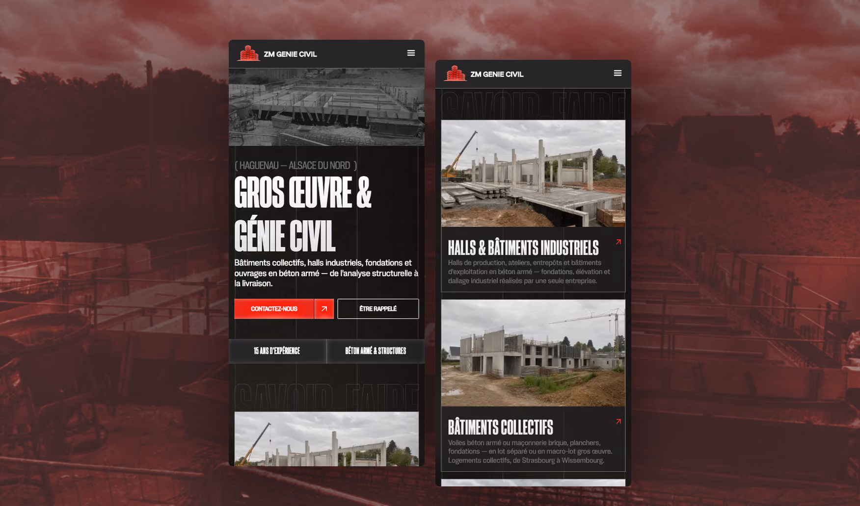 ZM Génie Civil, construit 1
