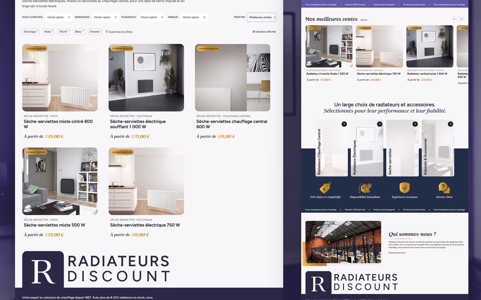 Radiateurs Discount, galerie 3
