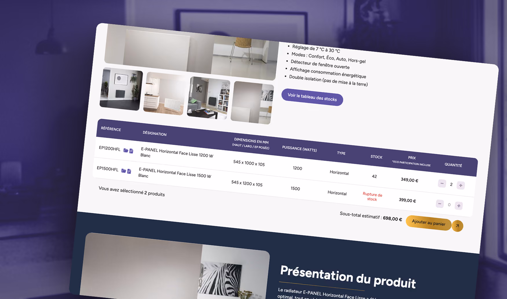 Radiateurs Discount, construit 2