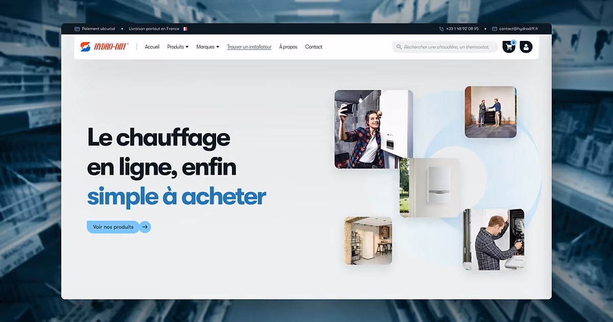 Hydrodiff, realisation MuratDesigns