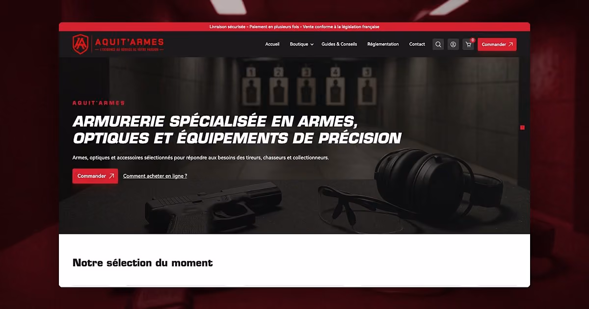 Aquit'Armes, realisation MuratDesigns