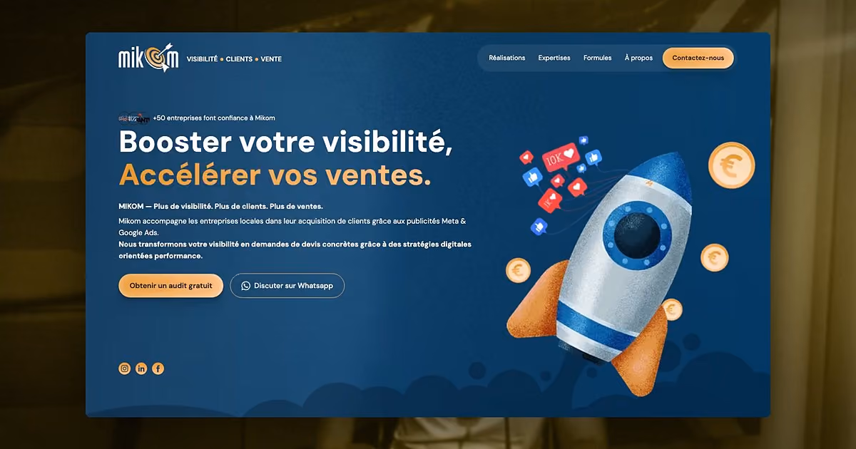 Mikom, realisation MuratDesigns