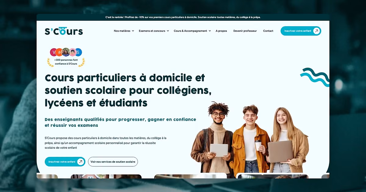 S'Cours, realisation MuratDesigns