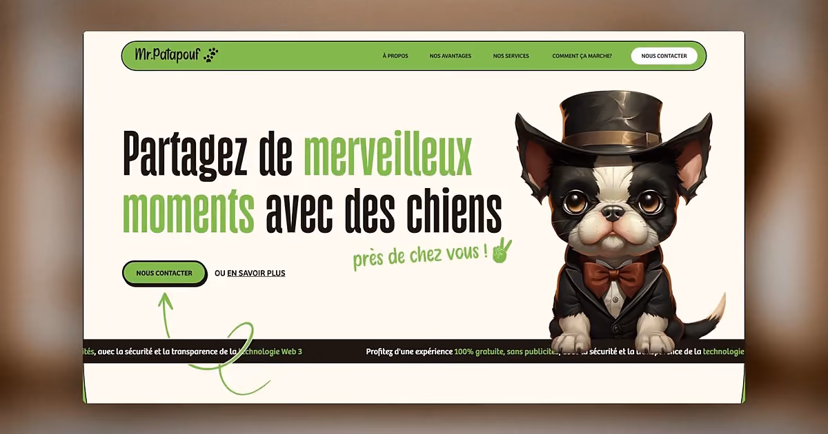 Monsieur Patapouf, realisation MuratDesigns