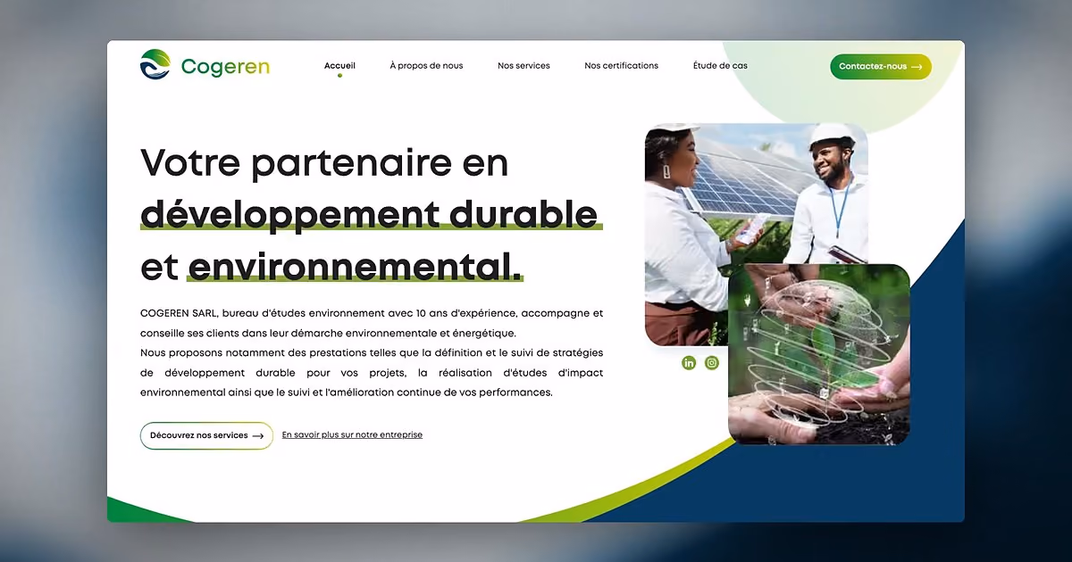 COGEREN, realisation MuratDesigns