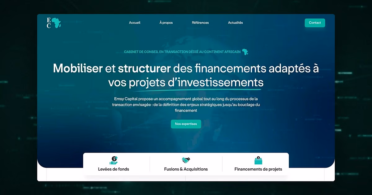 Emsy Capital, realisation MuratDesigns