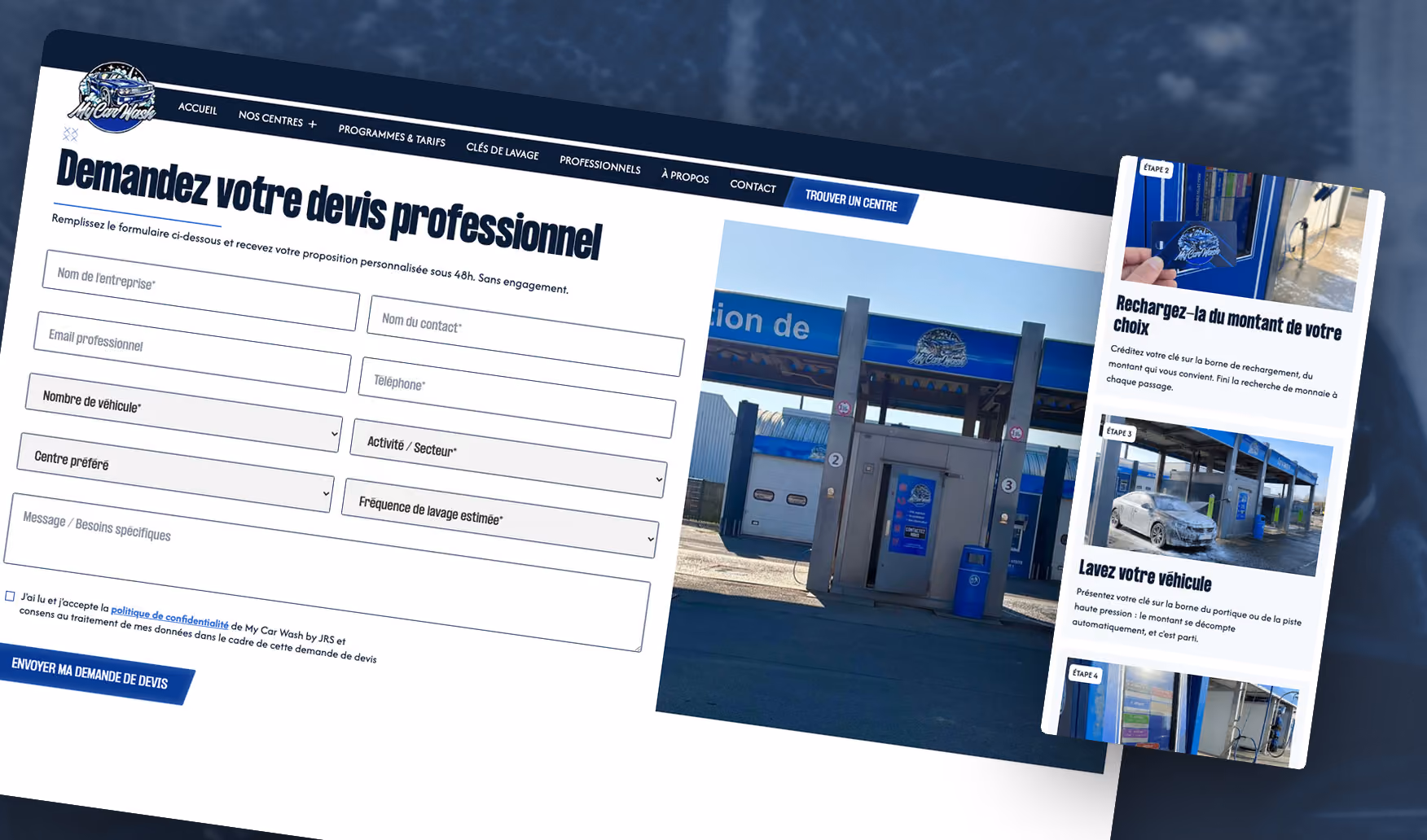 MyCarWash by JRS, construit 3