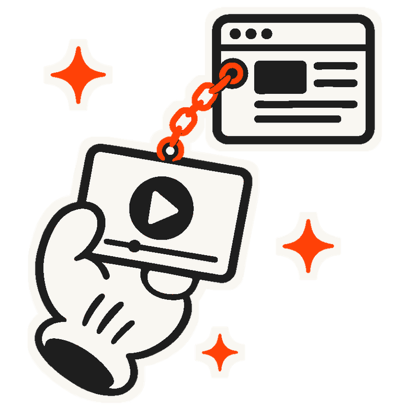 Une vidéo qui reste sur le site