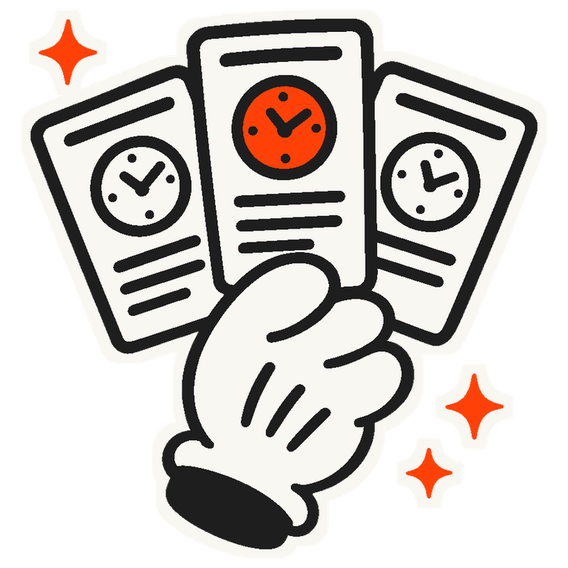 Une page de réservation par prestation