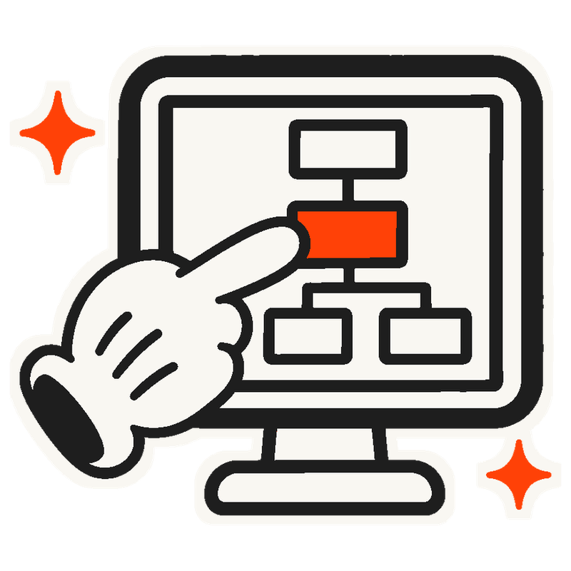 Une interface visuelle facile à expliquer
