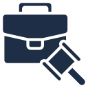 Corporate law icon