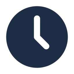 Office hours clock icon