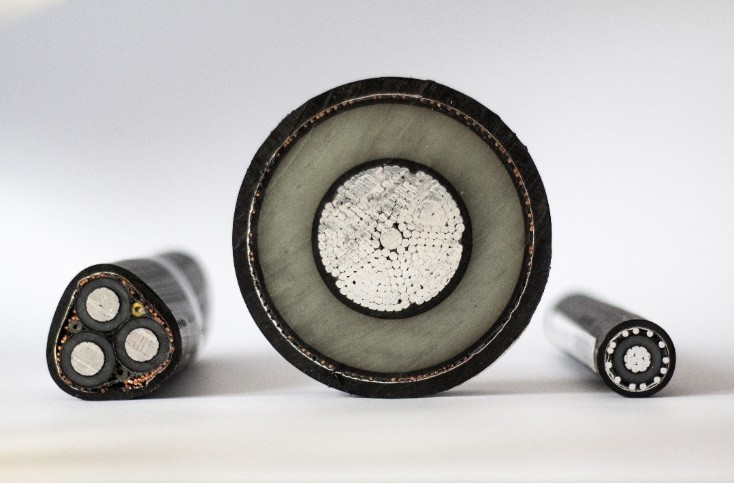 SemiCon strand-fill in stranded power cable conductors