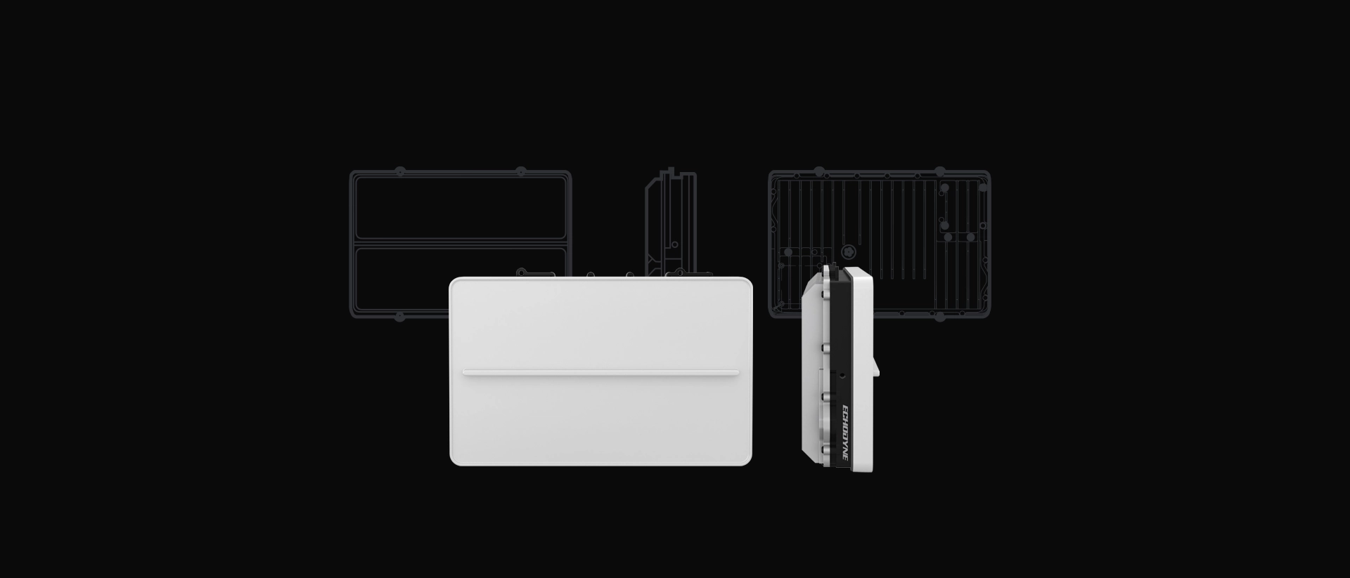 Echoflight radar device