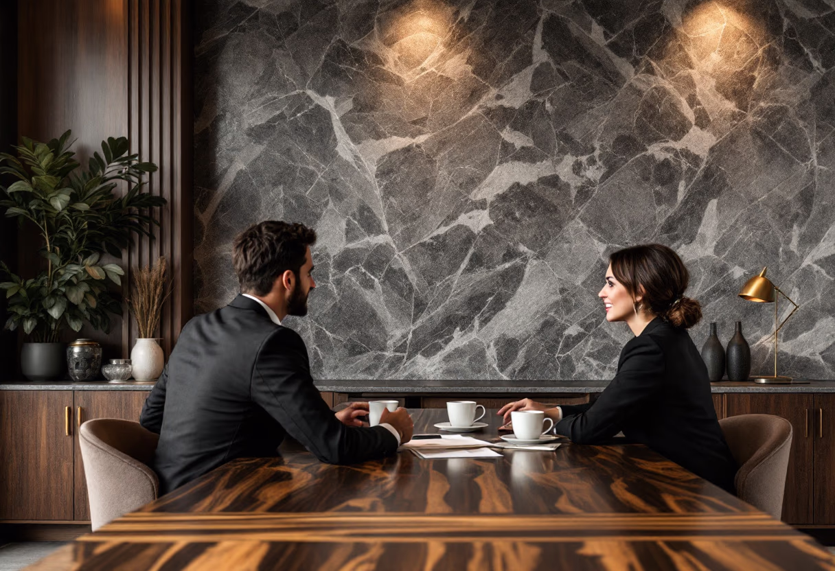 image of team discussion (for a hr tech)