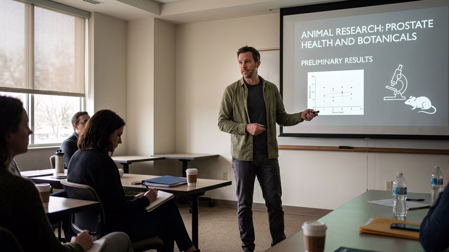 Early Animal Research Presented in France Explores Botanical Remedies for Prostate Health