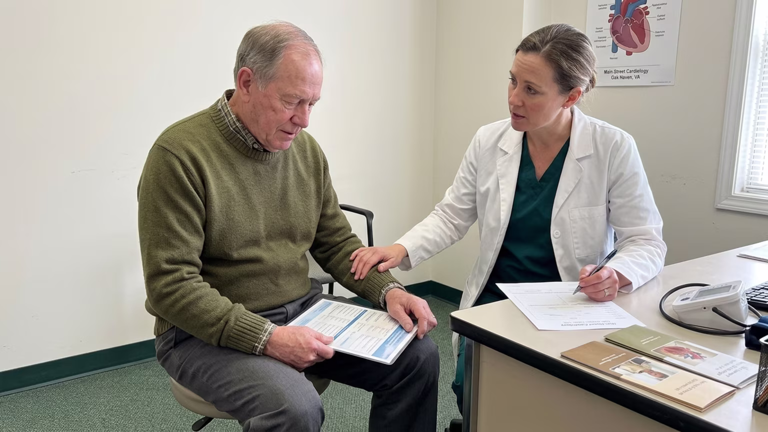 Loss of Muscle Strength Linked to Early Heart Changes in Older Adults