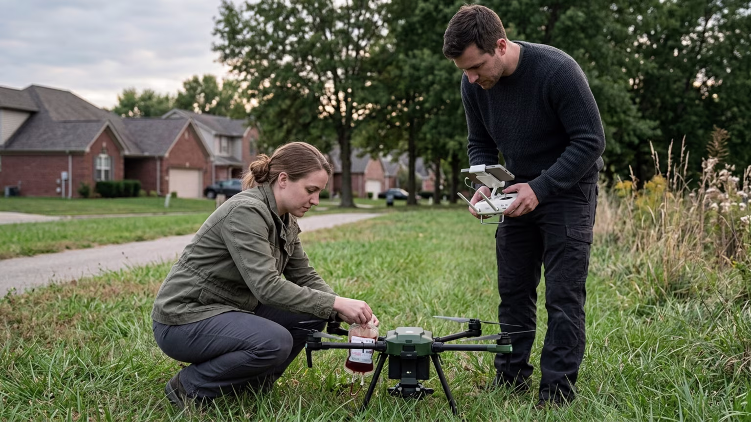 Researchers Test Drones for Battlefield Plasma Delivery