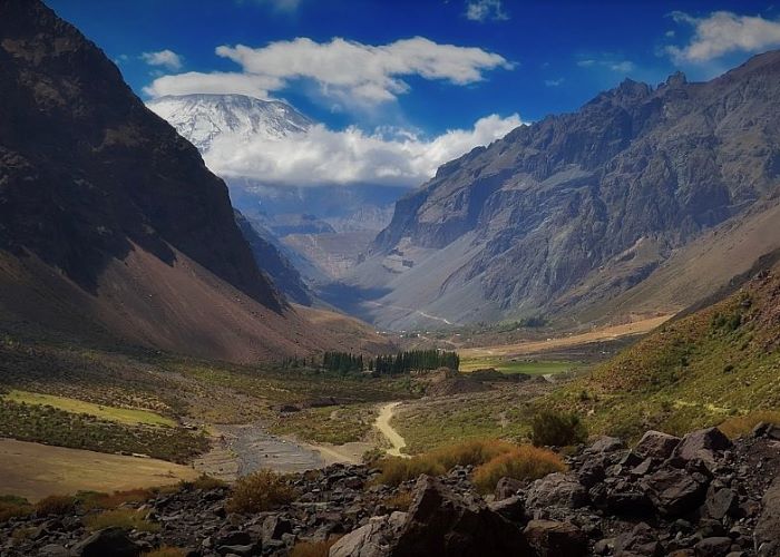 Cajon del Maipo Embalse Termas Tour Passeio Agencia Turismo chile santiago brasileiros bate volta agencia turismo 6