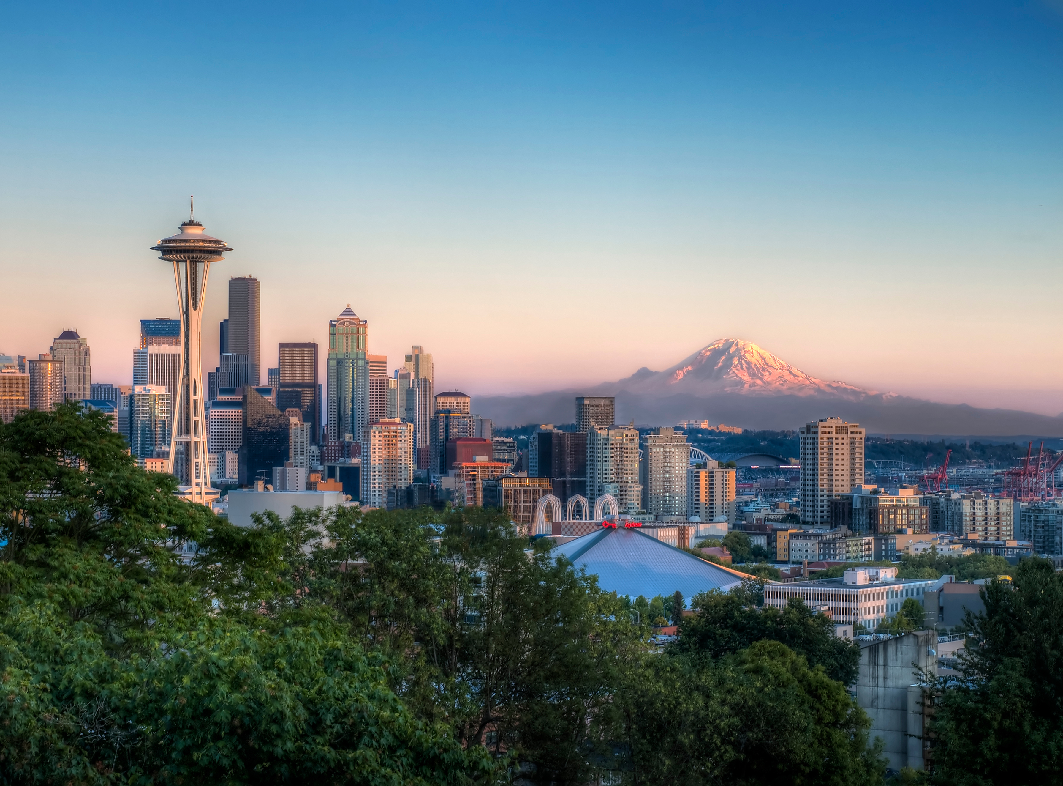 Seattle View Stock Image