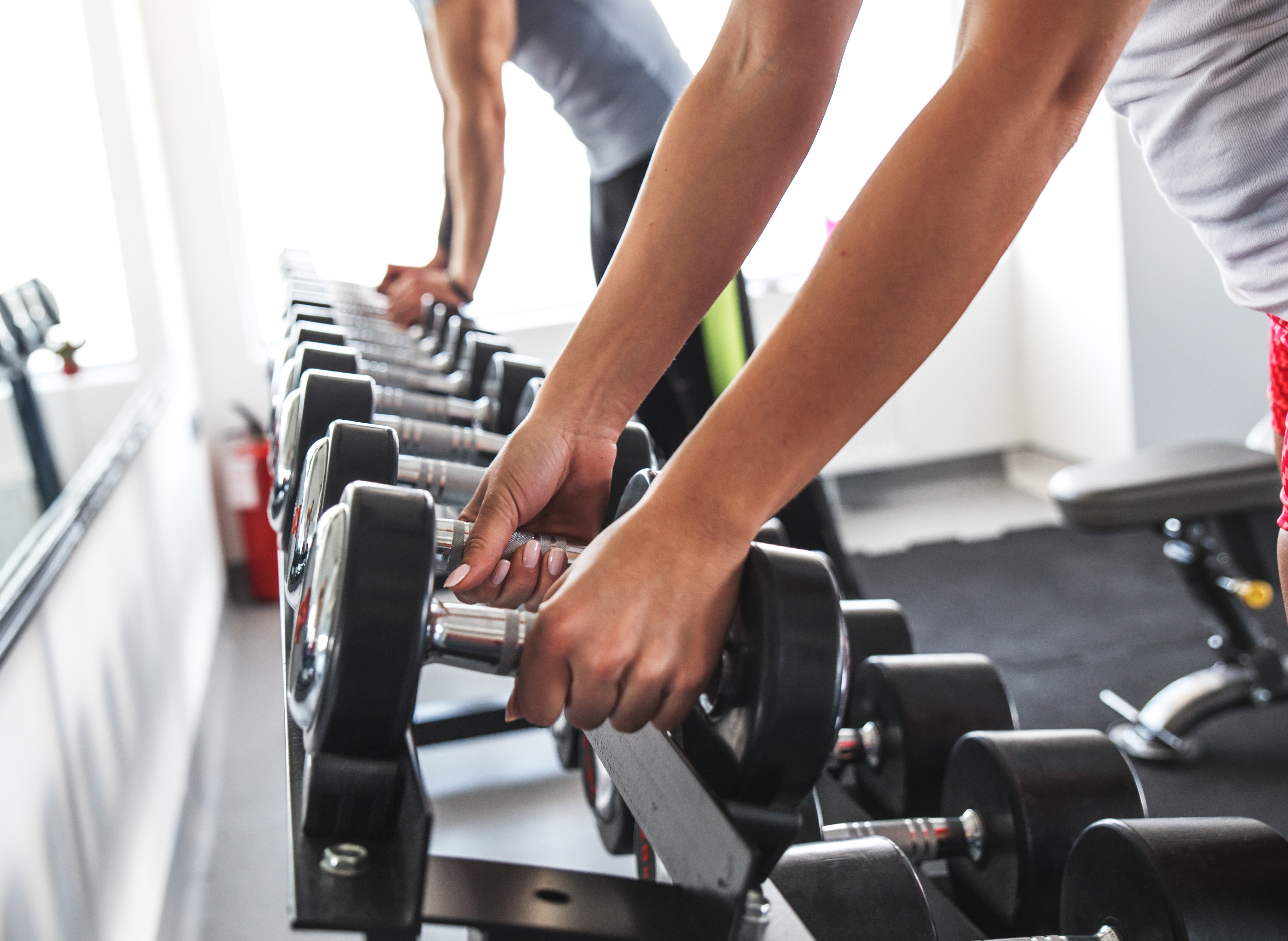 Man Working Out Stock Image