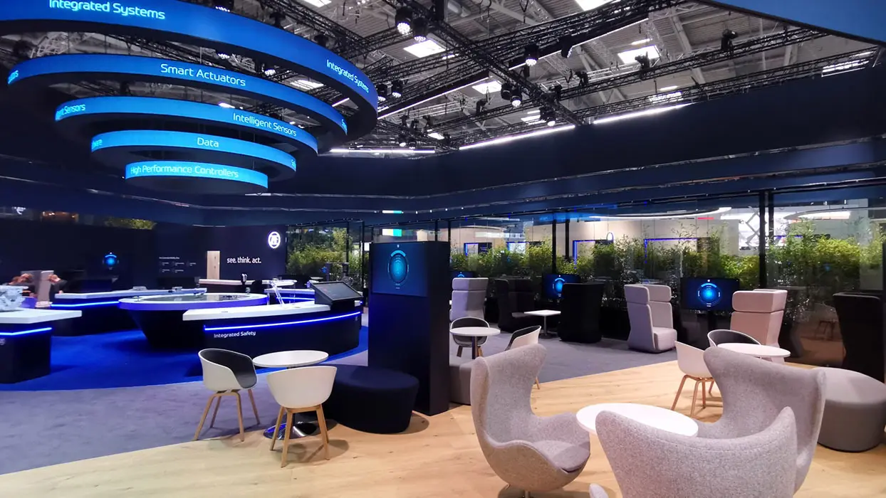 ZF-Messestand auf der IAA 2021, Ansicht 4