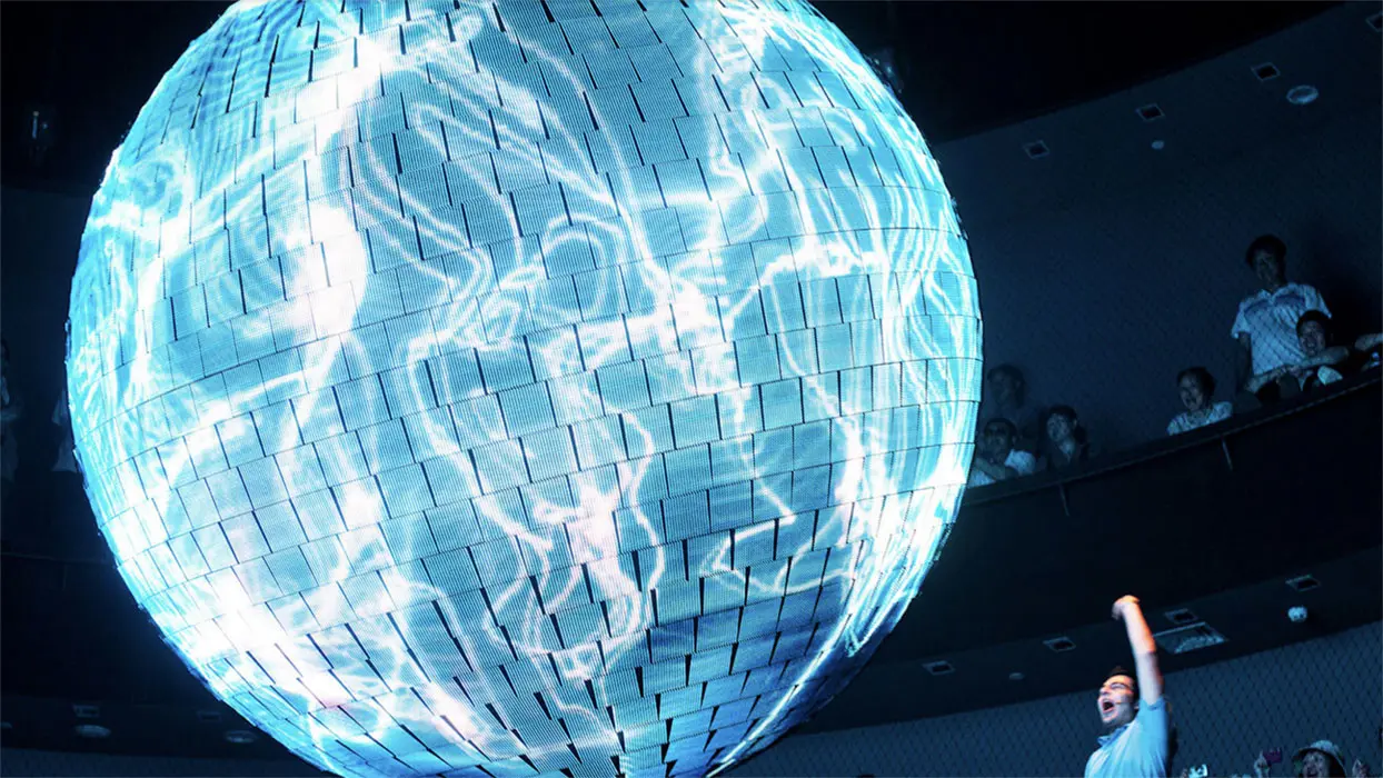 LED-Kugel auf der Expo in Shanghai, Ansicht 3