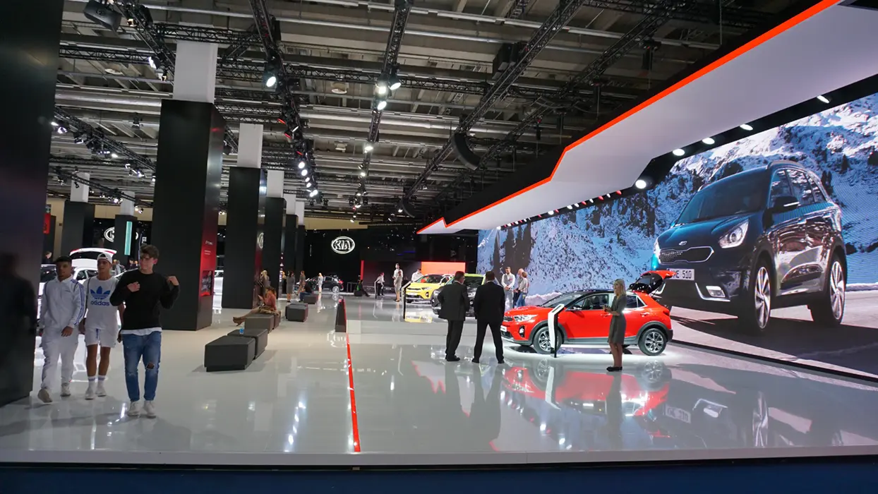 Kia-Messestand auf der IAA, Ansicht 3