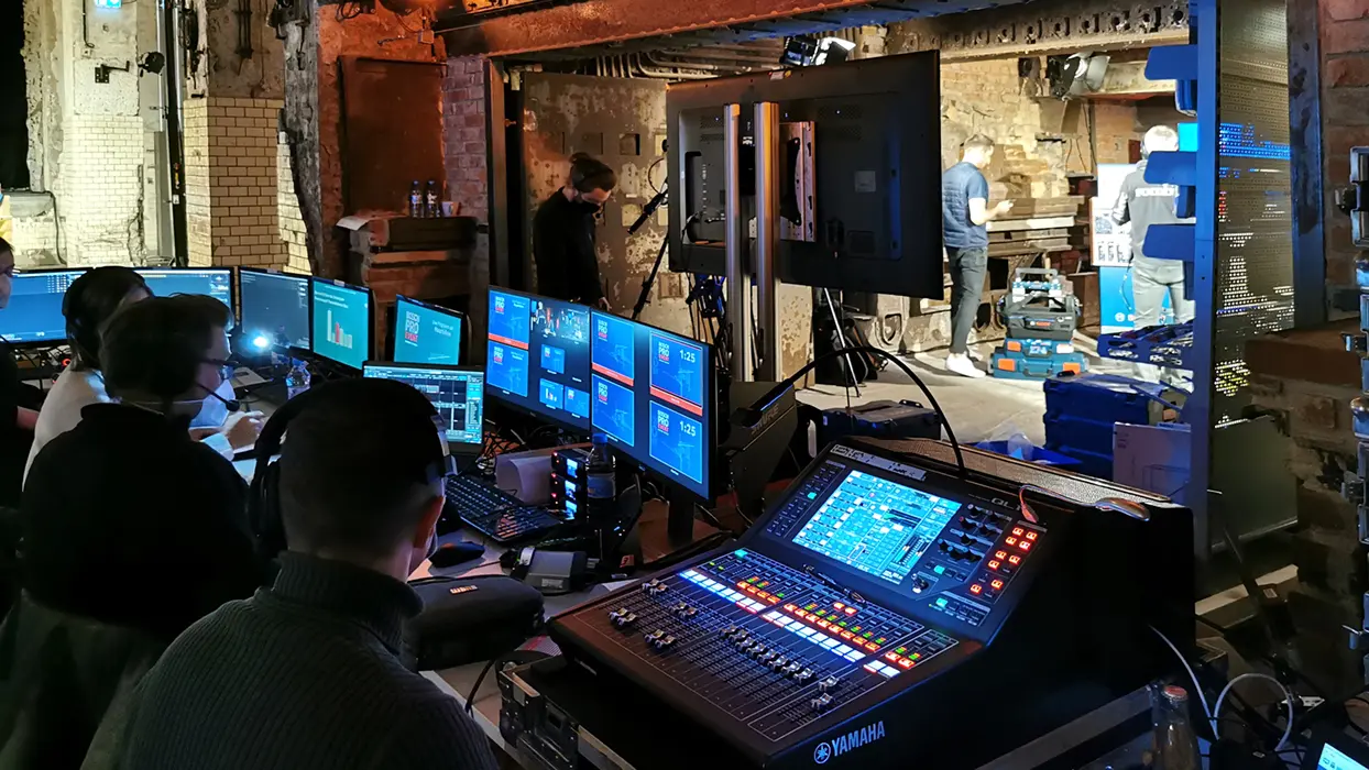 Regie und Medientechnik beim Bosch Pro Event, Ansicht 6