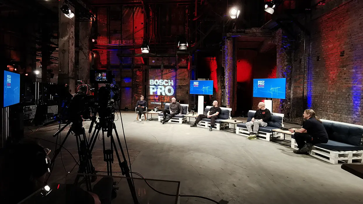 Projektansicht 2 zu „Bosch Pro – Event“