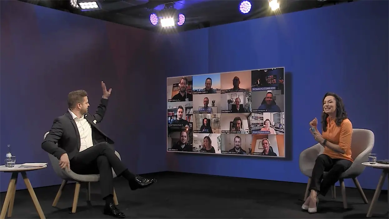 Expertentalk beim Streaming-Event von Bosch Thermotechnik, Ansicht 6