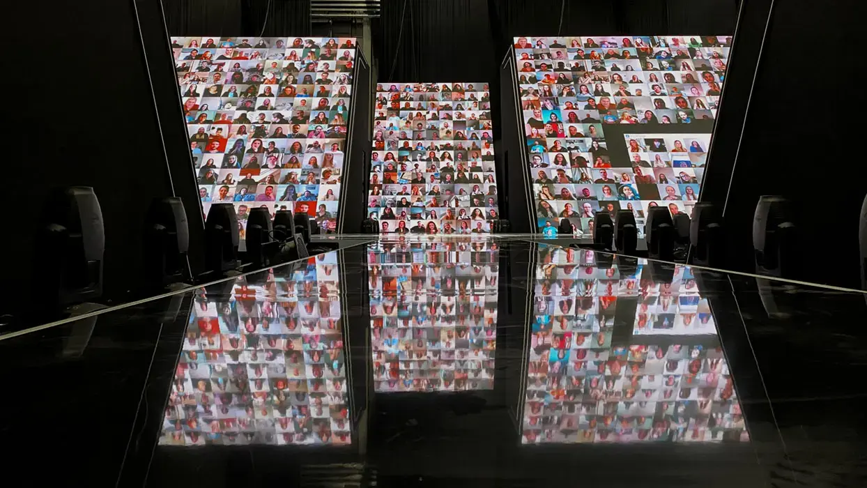 Virtual audience wall at Germany’s Next Topmodel 2021