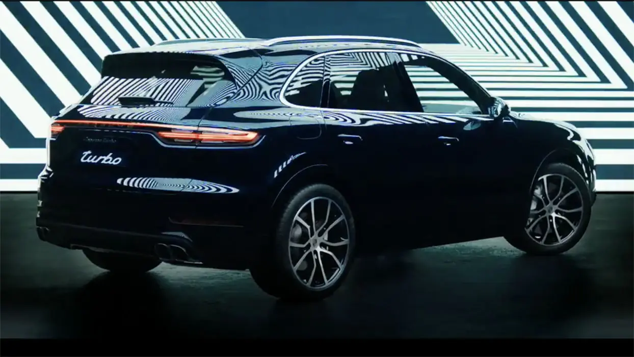 Commercial shoot for the Porsche Cayenne Turbo