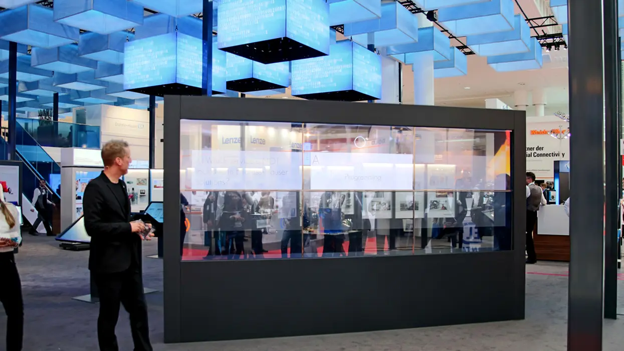 Project view 2 of “Endress+Hauser – Exhibition stand”
