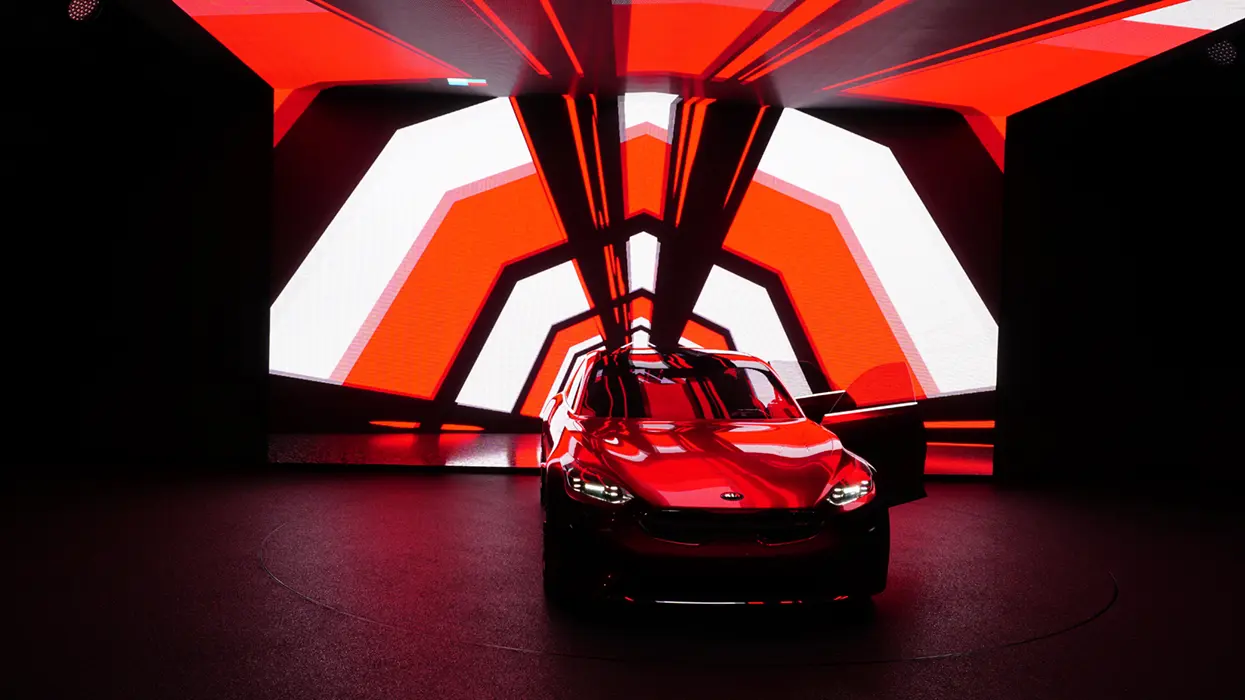 Kia exhibition stand at IAA, view 5