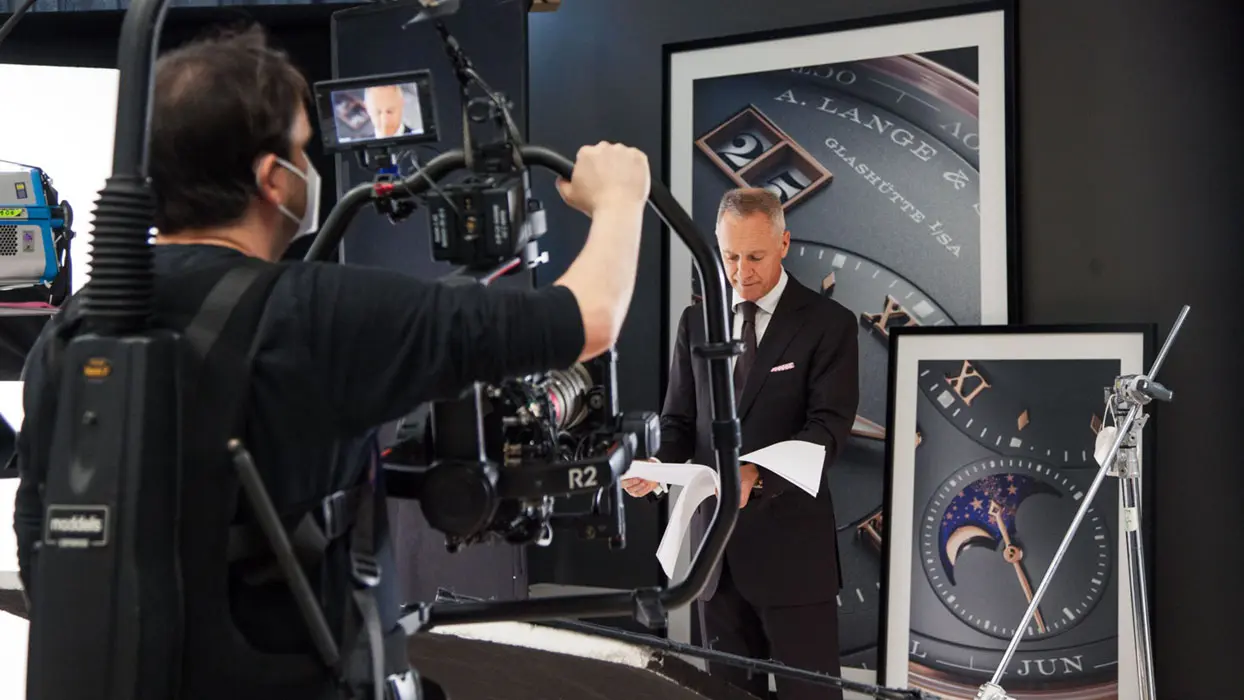 Livestreaming for A. Lange & Söhne, view 3