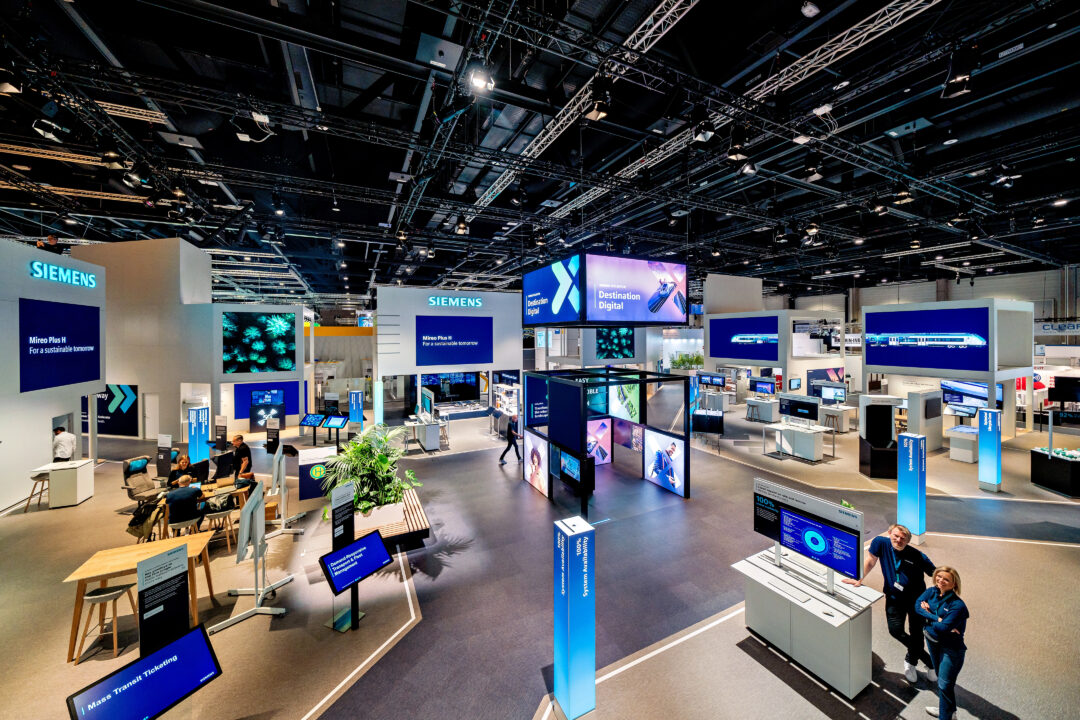 Siemens at InnoTrans, view 2