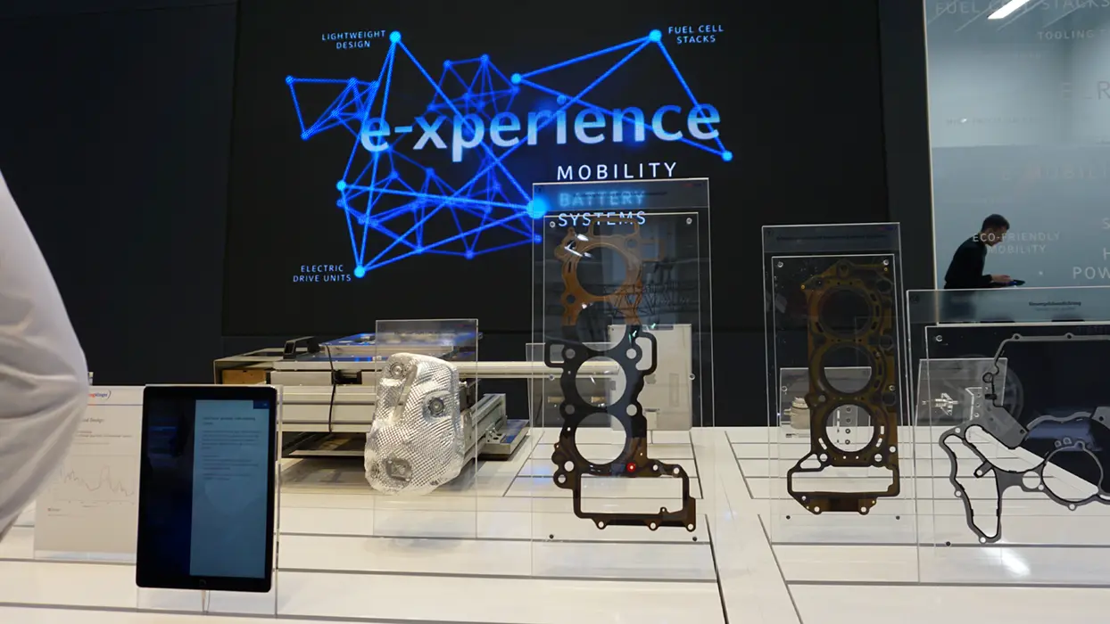 ElringKlinger at IAA in Frankfurt, view 2
