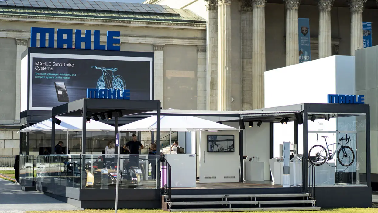 MAHLE exhibition stand at IAA 2021, view 4