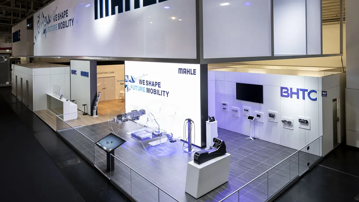 MAHLE exhibition stand at IAA 2021, view 1