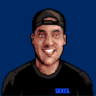 Pixel-art portrait of Taylor Scott