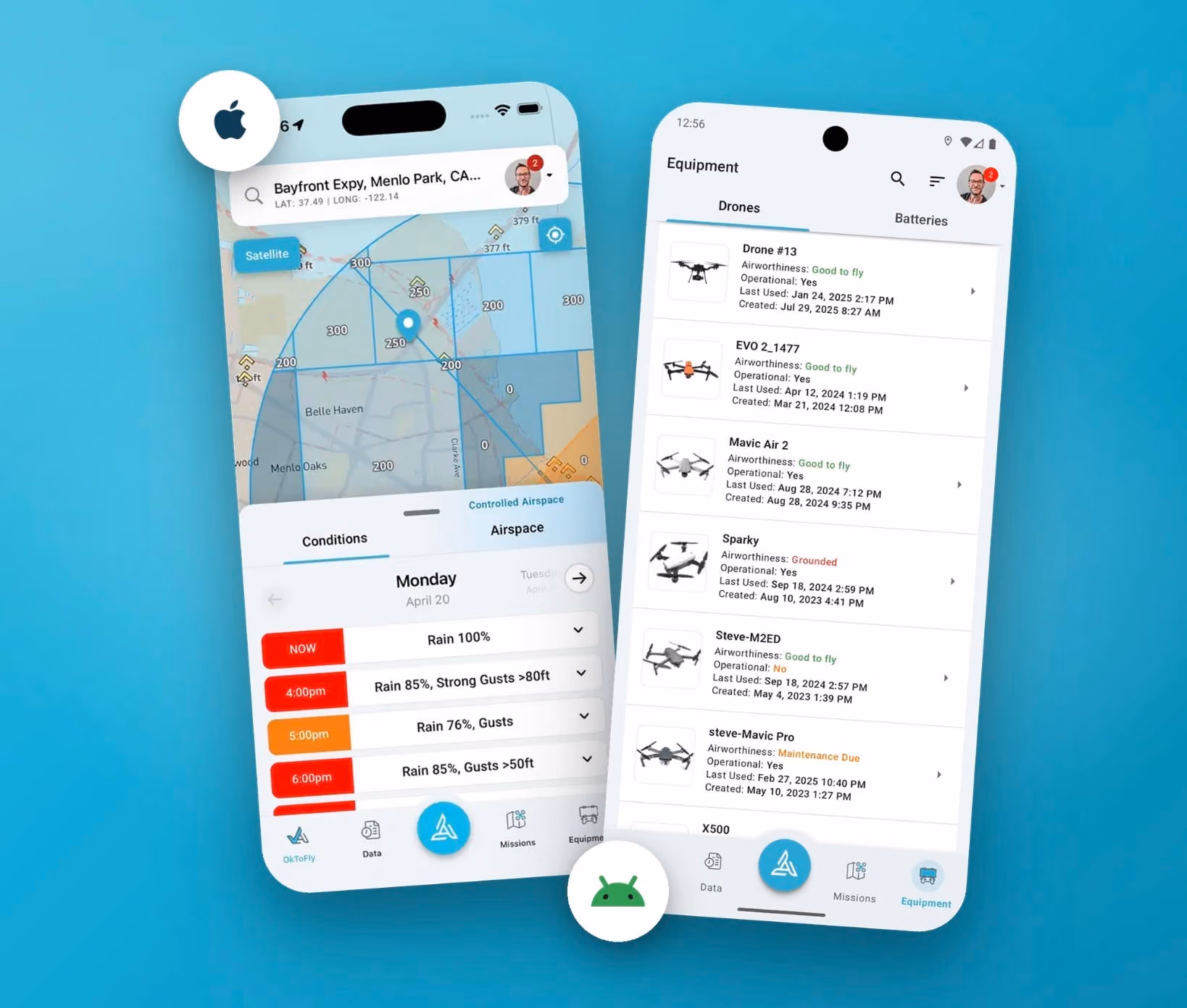 Meet the redesigned AirData mobile apps
