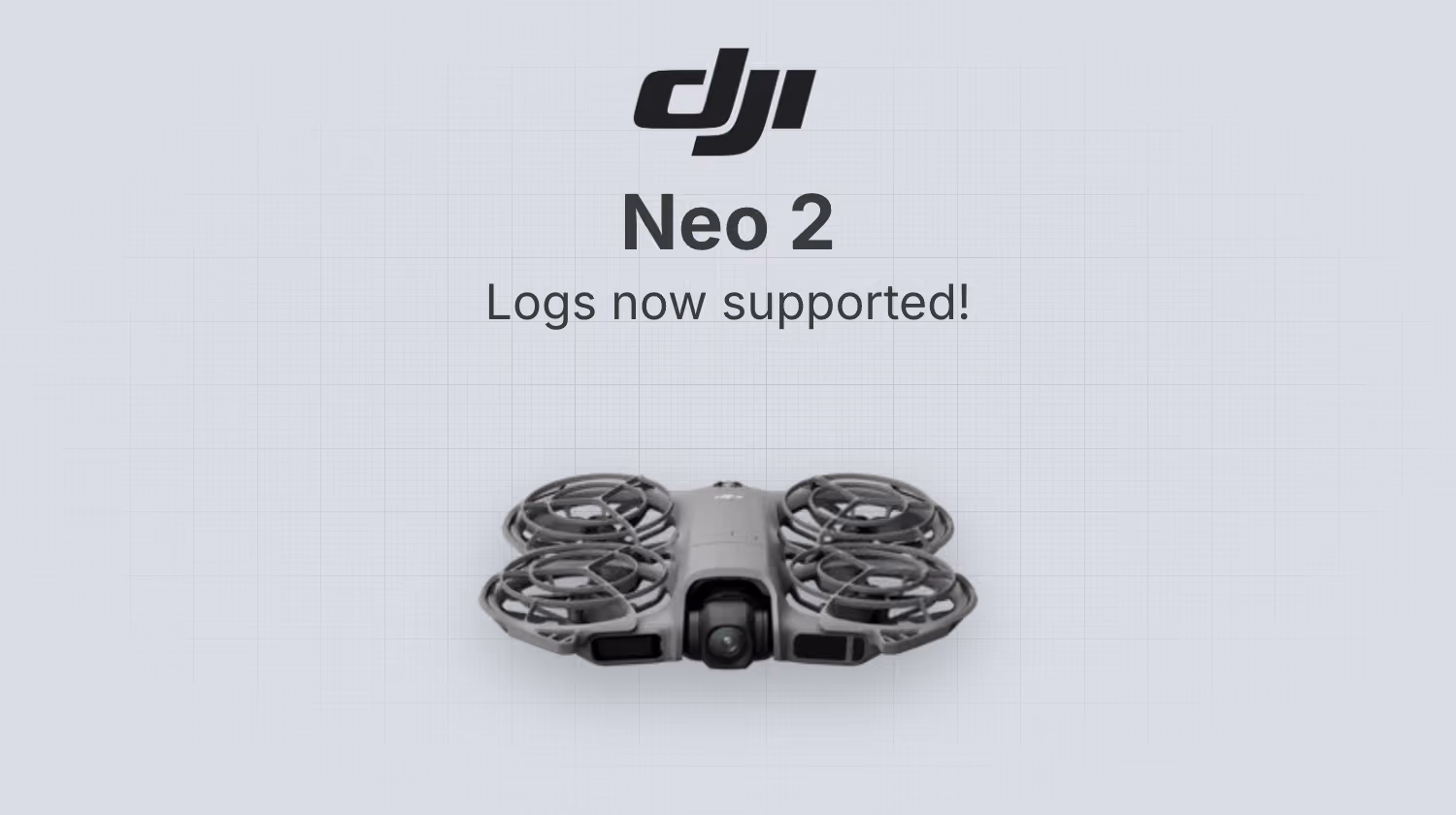 DJI Neo 2 logs supported