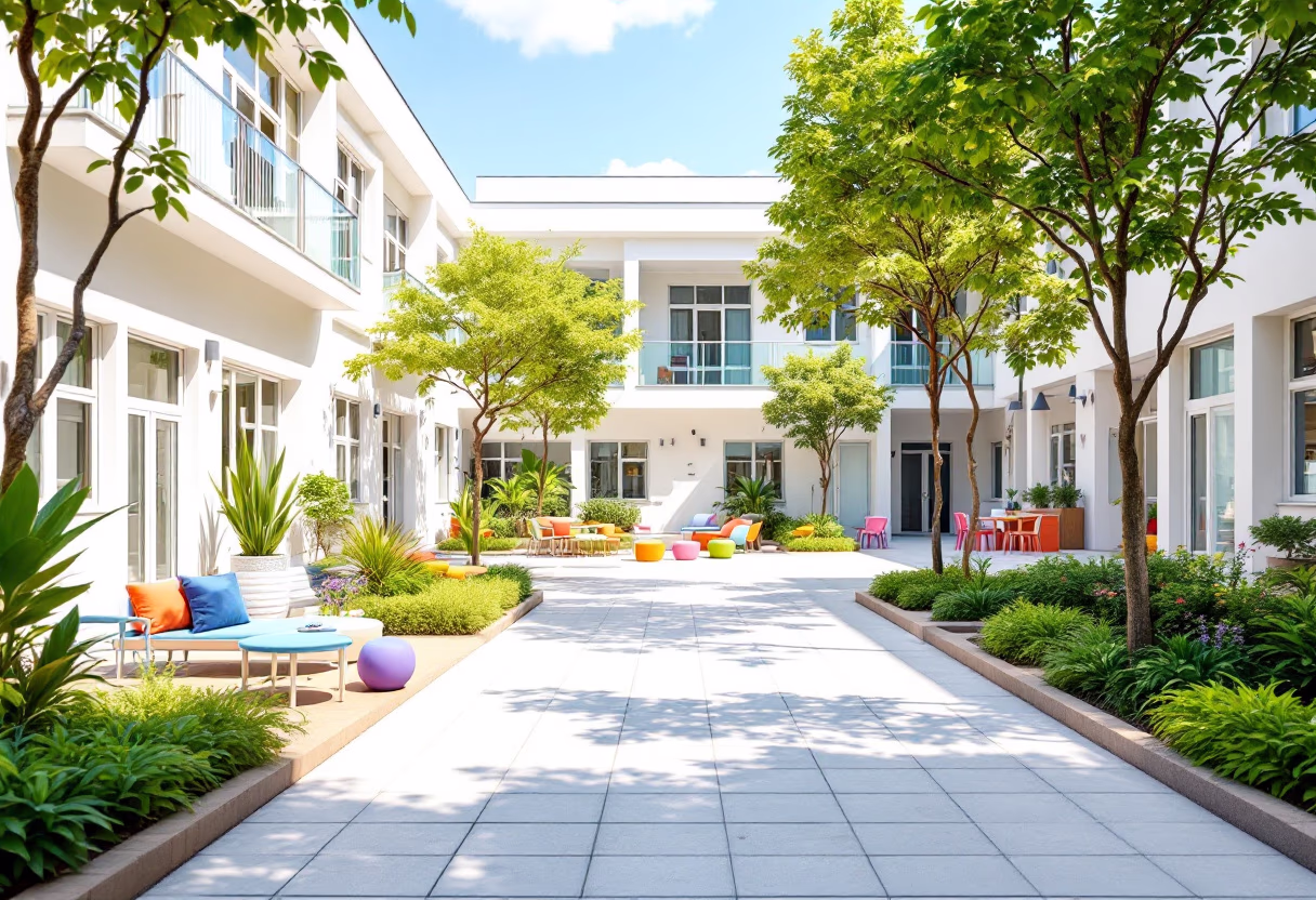 image of a school campus (for a edtech)