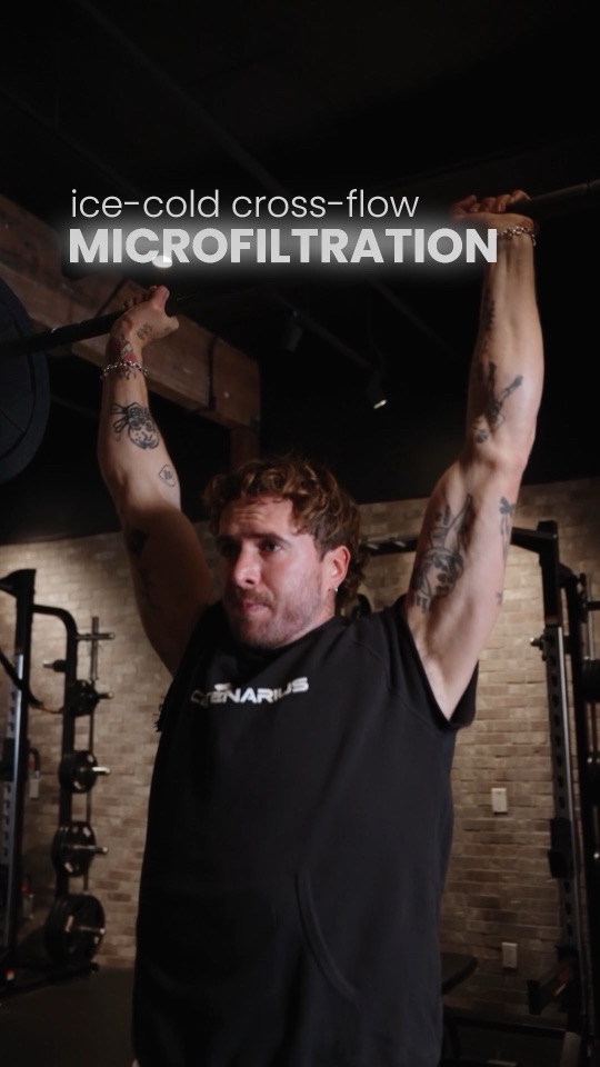 Centenarius: whey protein ad, grass-fed cows