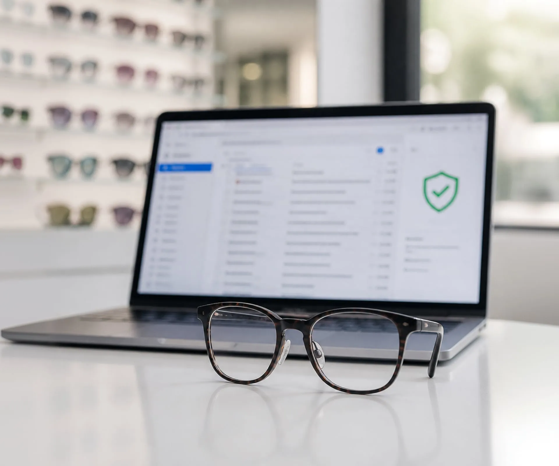 Optometry practice technology supported by cybersecurity services
